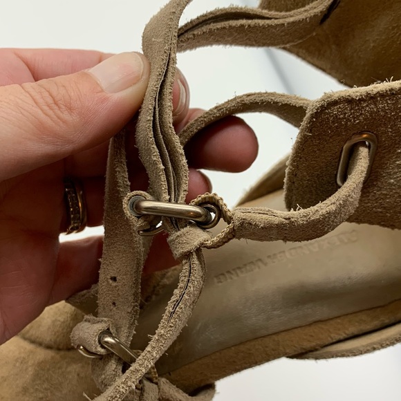 Alexander Wang Stella Sandal in Tan Suede Size 41 - Picture 11 of 13